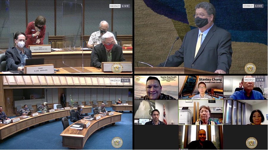Live views of Hawaii State Senate