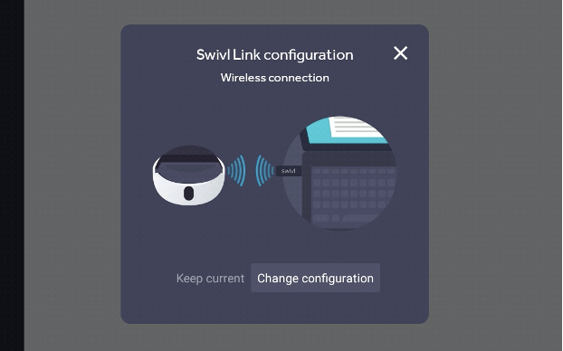 Swivl link configuration