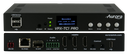Aurora Next-gen 4K60 4:4:4 1Gbps AV-over-IP transceiver box utilizing Aurora’s Mimix™ CODEC technology (copper+SFP slot)