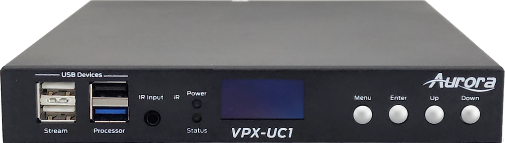 Aurora 4K60 1G Unified Communication AVoIP Transceiver, 1TB SSD