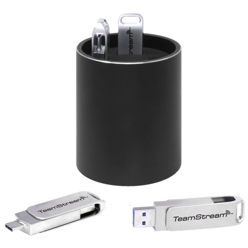 [TS-KH4] Aurora USB 2.0/C key holder for Aurora’s TeamStream™ TS-100