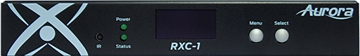 [RXC-1-G2] Aurora ReAX control processor with serial, relay, I/O, IR, and Ethernet control ports