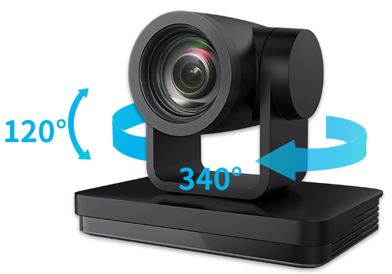 Silent gimbal - APT AV HD570 uses a high-precision stepping motor and precision motor drive controller