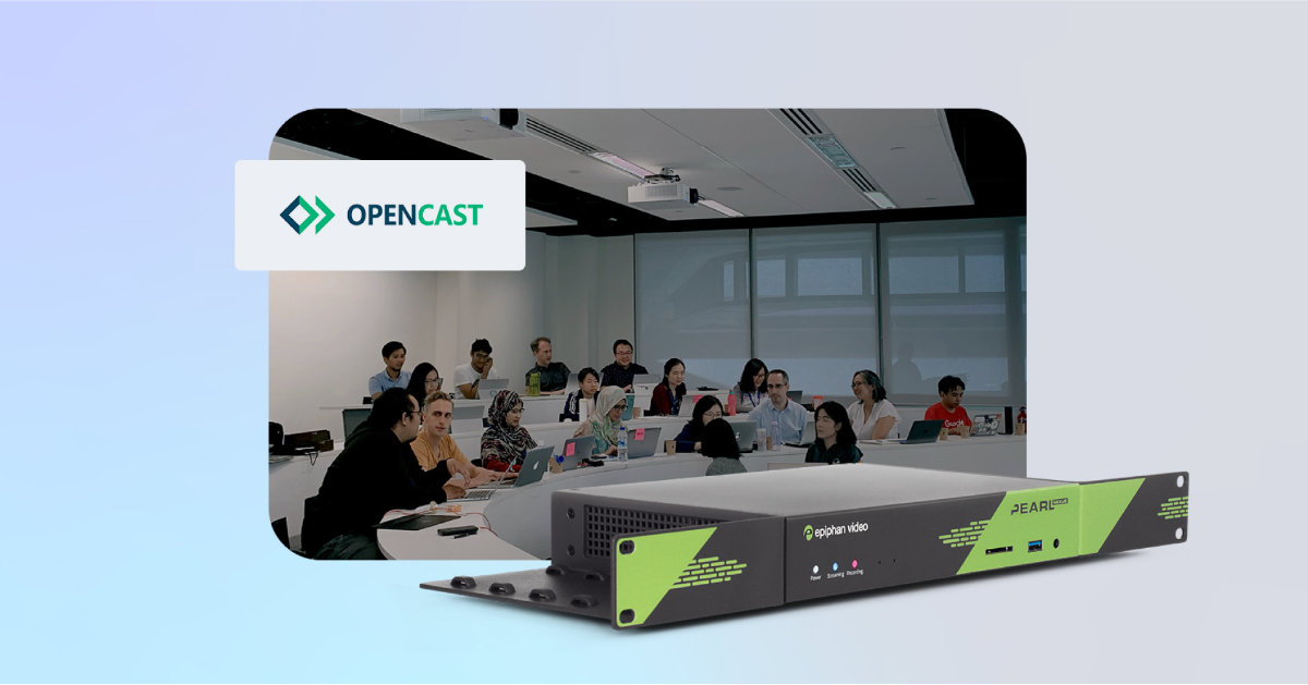 Epiphan Firmware 4.23 with Opencast integration is available now