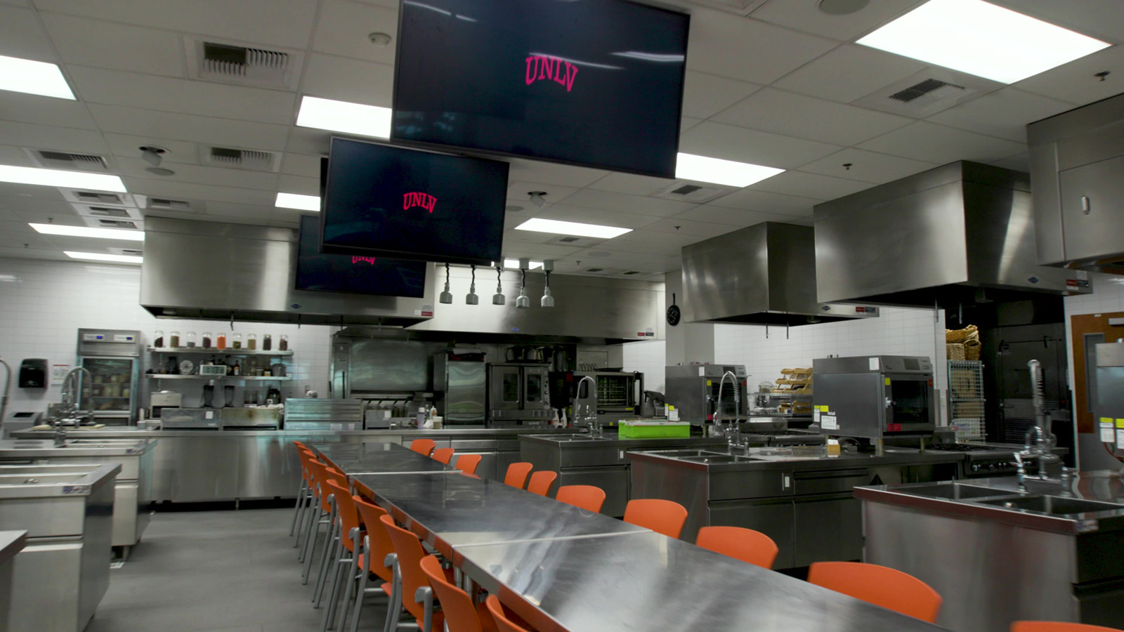 Test kitchen at UNLV