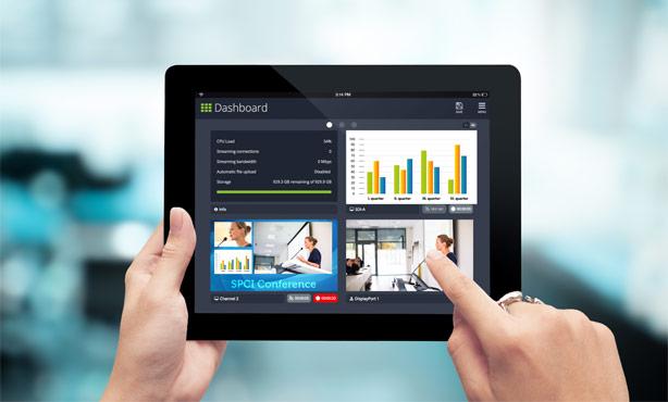 Browser-based Epiphan Live interface