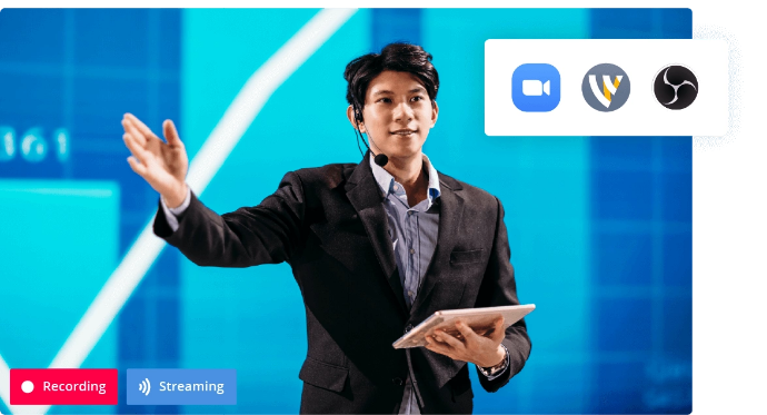 Use AV.io HD+ with any program that accepts USB as a video source