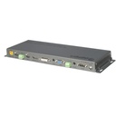 4K Ultra HD Multi-Format 4x1 Scaler with Auto-Switching and Split HDMI and HDBaseT Outputs
