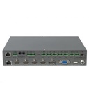 4K Ultra HD 600 MHz Multi-Format 5x1 Scaler w/ Auto-Switching & Split HDMI & HDBaseT Outputs