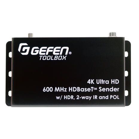 4K Ultra HD 600 MHz HDBaseT Extender w/ HDR, 2-way IR, and POL