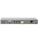 4K Ultra HD Multi-Format 2x1 HDBaseT Sender w/ Scaler, Auto-Switching, and POH