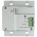 4K Ultra HD Multi-Format 2x1 HDBaseT Wall-Plate Sender w/ Scaler, Auto-Switching, and POH