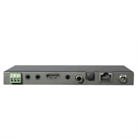 4K Ultra HD HDBaseT Receiver w/ Audio De-Embedder and POH