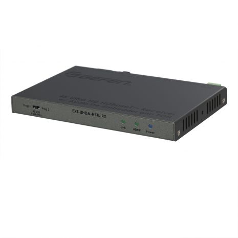 4K Ultra HD HDBaseT Receiver w/ Audio De-Embedder and POH