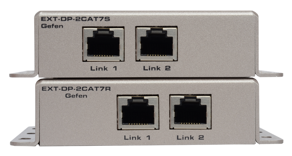 DisplayPort Extender over two CAT-7 Cables