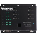 Route 4 Ultra Hi-Def sources to 2 Ultra HD dsiplays with FST, 3DTV and 4K X 2K Ultra Hi-Def support