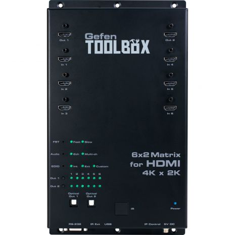 6x2 Matrix for HDMI 4Kx2K