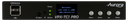 Aurora Next-gen 4K60 4:4:4 1Gbps AV-over-IP transceiver box utilizing Aurora’s Mimix™ CODEC technology (copper+SFP slot)