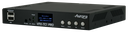 Aurora Next-gen 4K60 4:4:4 1Gbps AV-over-IP transceiver box utilizing Aurora’s Mimix™ CODEC technology (copper+SFP slot)