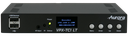 Next-gen 4K30 4:4:4 1Gbps AV-over-IP transceiver box utilizing Aurora’s Mimix™ CODEC technology (copper+SFP slot)