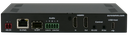 Next-gen 4K30 4:4:4 1Gbps AV-over-IP transceiver box utilizing Aurora’s Mimix™ CODEC technology (copper+SFP slot)
