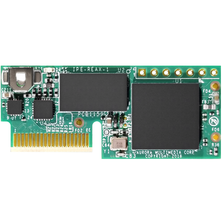 Aurora ReAX control system option card for VLX, IPX, and HT series