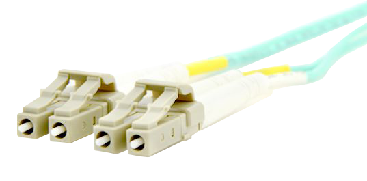 Aurora OM3 Fiber 50/125 Multi-mode LC Patch Cable 1M