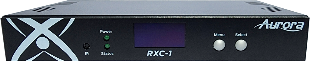 Aurora ReAX control processor with serial, relay, I/O, IR, and Ethernet control ports