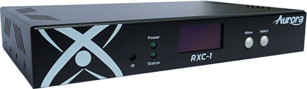 Aurora ReAX control processor with serial, relay, I/O, IR, and Ethernet control ports