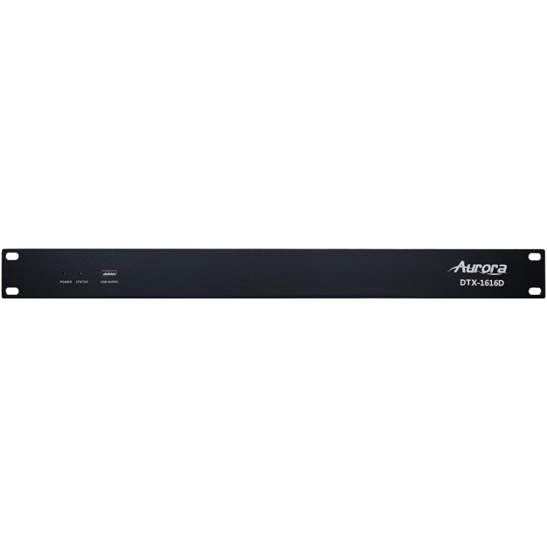 Aurora 16x16 Dante DSP with 16x16 analog in and out