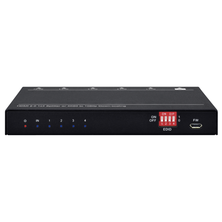 Aurora 1x4 HDMI® 4k Splitter