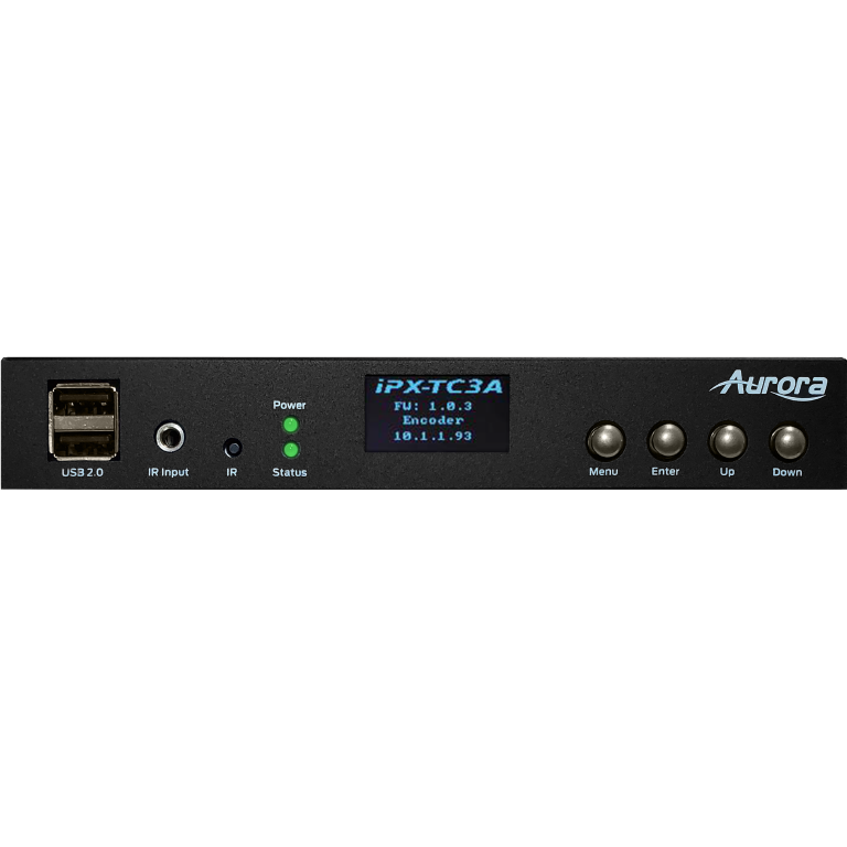 Aurora 3rd gen. 4K 10Gbps SDVoE AV-over-IP transceiver box with 2 HDMI® in, 1 HDMI® out and advanced scaling (ASIC model, copper+fiber version)