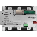 Aurora 3rd gen. 4K 10Gbps SDVoE AV-over-IP transceiver wall plate (ASIC model, copper version)