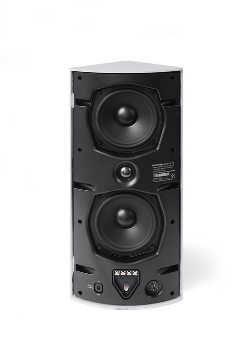 [Ci5V Black] Cornered Audio Ci5-V 5 ¼” woofer + 5 ¼” slave (Black)
