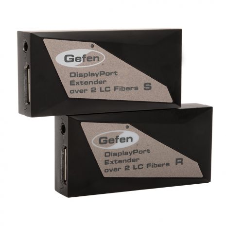 Gefen DisplayPort Extender over two LC Fiber-Optic Cables