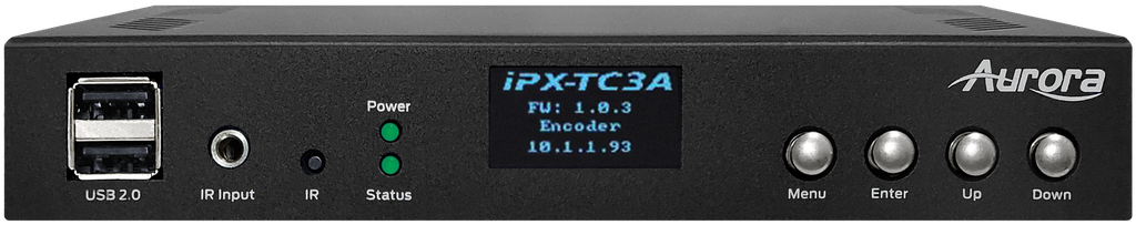 Aurora 3rd gen. 4K 10Gbps SDVoE AV-over-IP transceiver box with 2 HDMI® in, 1 HDMI® out and advanced scaling (ASIC model, copper+fiber version)