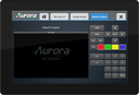 Aurora 10.1” VESA mount ReAX touch panel control system with Ethernet and WiFi