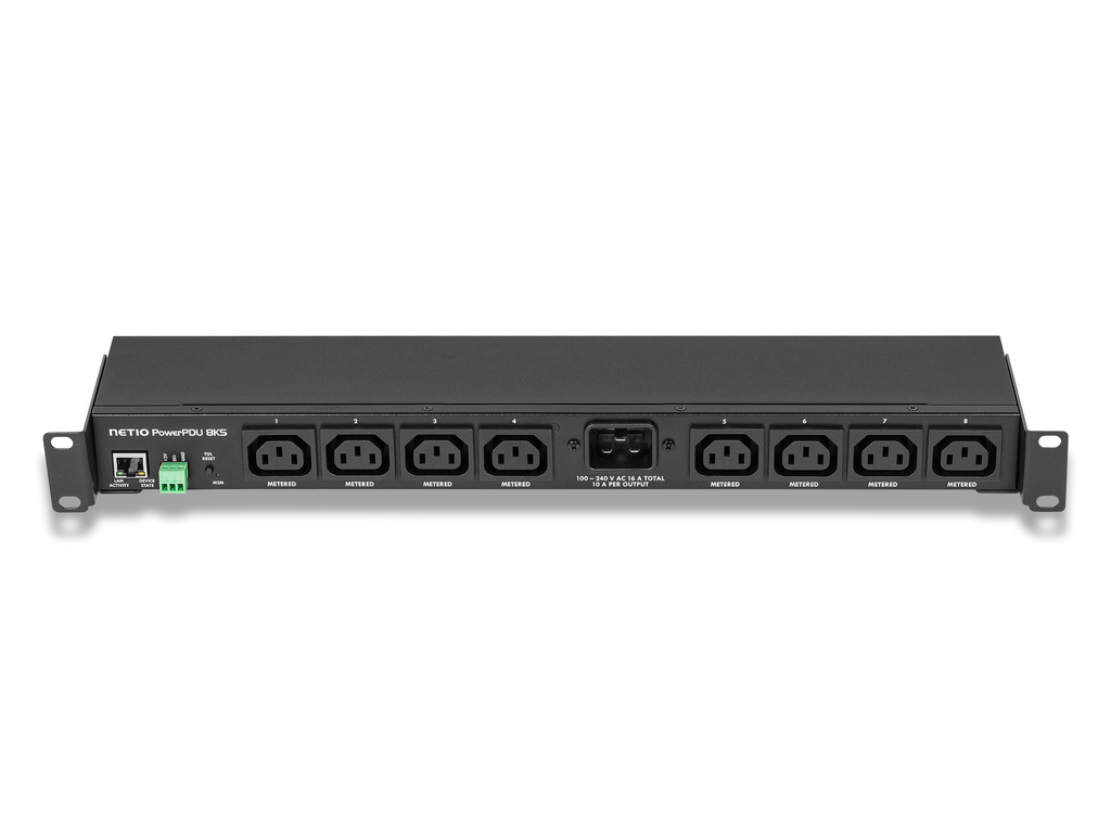 [PowerPDU 8KS] NETIO PowerPDU 8KS: LAN PDU, 8 outputs (8x IEC-320 C13) (full metering)