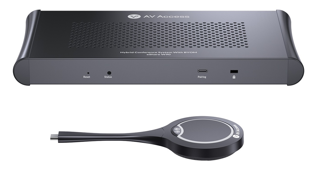 AV Access eShare W90 4K Wireless Conferencing Kit: Includes 1x Dongle
