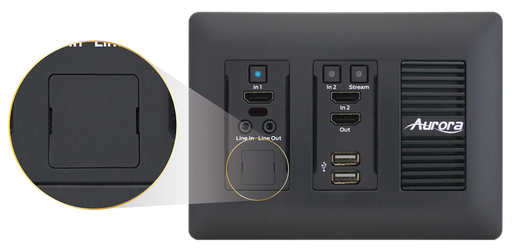 Aurora Blank cover for LAN port