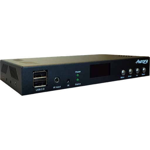 [IPX-TC3A-DF-Pro] Aurora 3rd gen. 4K 10Gbps SDVoE AV-over-IP transceiver box with advanced scaling (ASIC model, dual fiber version)