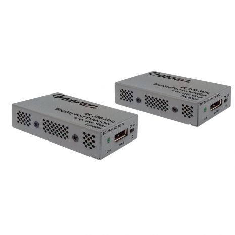 Gefen 4K 600 MHz DisplayPort Extender over one SC-terminated fiber optic cable