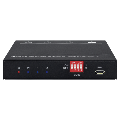 [DXE-122A-DS] Aurora 1x2 HDMI® 4k Splitter