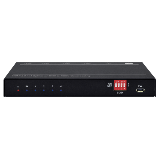 [DXE-142A-DS] Aurora 1x4 HDMI® 4k Splitter