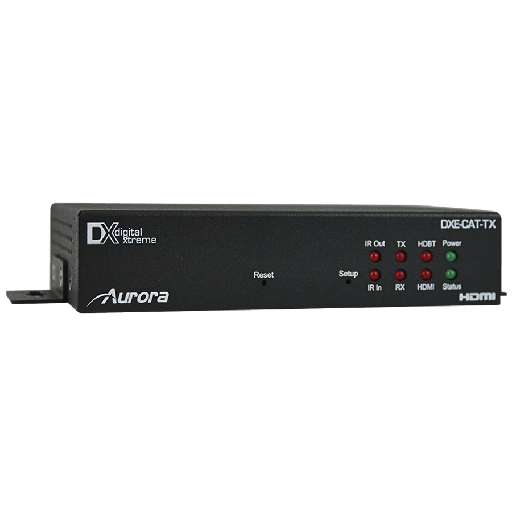 [DXE-CAT-RX2-4K] HDMI® HDBaseT™ Receiver module up to 330ft (600ft with CAT-6a Shielded) • Dual Port LAN, PoE capable with RS-232 & IR pass through