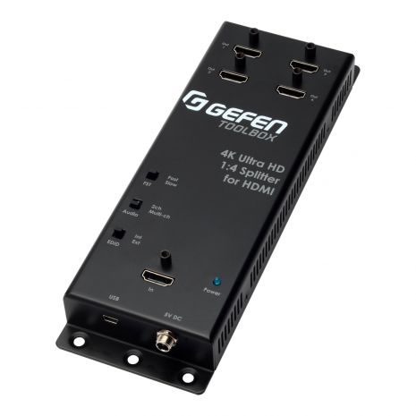 [GTB-HD4K2K-144C-BLK] Gefen 4K Ultra HD 1:4 Splitter for HDMI